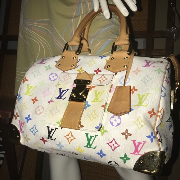 Louis Vuitton Handbags - Louis Vuitton Murakami Speedy 30 Multicolor Bag